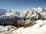 09 Annapurna II And Annapurna IV, Annapurna III And Gangapurna From Chulu Far East Summit Panorama 